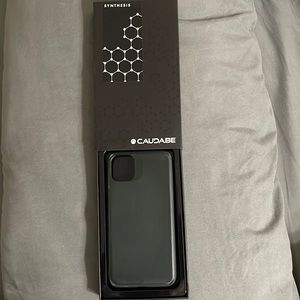 Brand new Forest Green Caudabe minimalist Iphone 11 Pro Max case